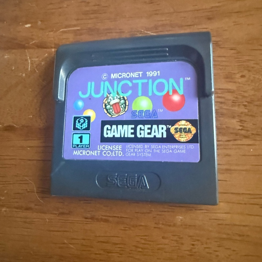 Game Gear Junction Cartridge - Black